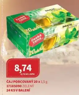 Kubík potraviny Ceská cena Čaj porcovaný nabídka