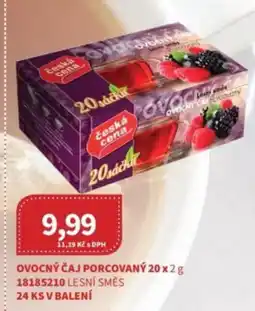 Kubík potraviny Ceská cena Ovocný čaj porcovaný nabídka