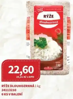 Kubík potraviny Ceská cena Rýže dlouhozrnná nabídka