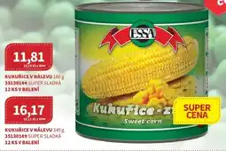 Kubík potraviny Essa Kukuřice v nálevu nabídka