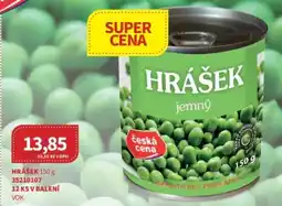 Kubík potraviny Ceská cena Hrášek nabídka