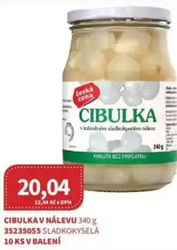 Kubík potraviny Ceská cena Cibulka v nálevu nabídka