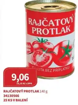 Kubík potraviny Ceská cena Rajčatový protlak nabídka