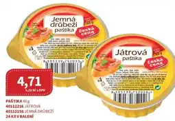 Kubík potraviny Ceská cena Paštika nabídka