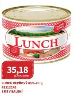 Kubík potraviny Ceská cena Lunch vepřový 45% nabídka