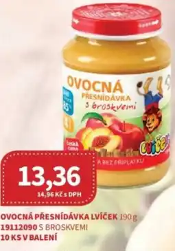 Kubík potraviny Ovocná přesnídávka lvíček nabídka