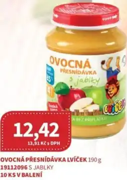 Kubík potraviny Ovocná přesnídávka lvíček nabídka