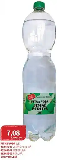 Kubík potraviny Pitná voda nabídka