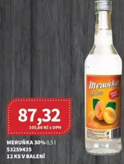 Kubík potraviny Ceská cena Meruňka 30% nabídka