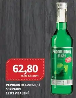 Kubík potraviny Ceská cena Peprmintka 20% nabídka