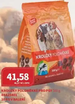 Kubík potraviny Ceská cena Kroužky poloměkké pro psy nabídka