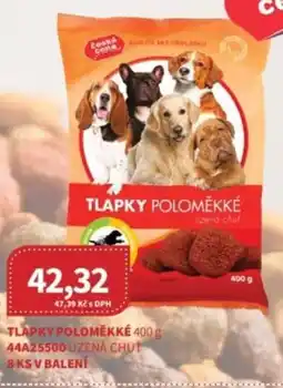 Kubík potraviny Ceská cena Tlapky poloměkké nabídka