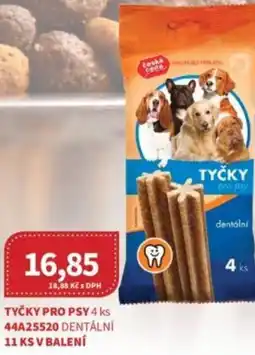Kubík potraviny Ceská cena Tyčky pro psy nabídka