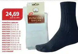 Kubík potraviny Ponožka z bavlny nabídka