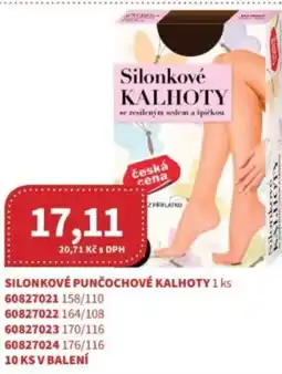 Kubík potraviny Ceská cena Silonkové punčochové kalhoty nabídka