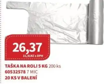 Kubík potraviny Taška na roli nabídka