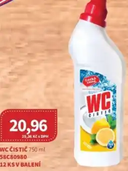 Kubík potraviny Ceská cena Wc čistič nabídka