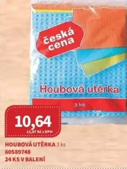 Kubík potraviny Ceská cena Houbová utěrka nabídka