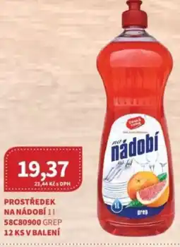 Kubík potraviny Ceská cena Prostředek na nádobí nabídka