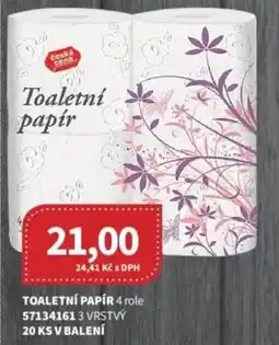 Kubík potraviny Ceská cena Toaletní papír nabídka