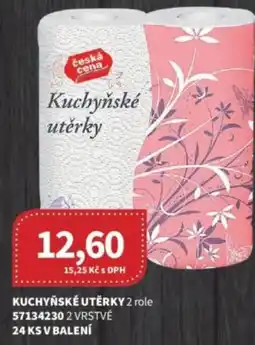 Kubík potraviny Ceská cena Kuchyňské utěrky nabídka