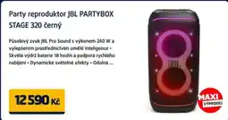 Datart Party reproduktor JBL PARTYBOX STAGE 320 černý nabídka