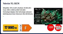 Datart Televize TCL 55C7K nabídka