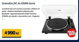 Datart Gramofon JVC AL-E534B černý nabídka