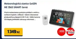 Datart Meteorologická stanice GoGEN ME 3565 SMART černá nabídka