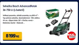 Datart Sekačka Bosch AdvancedRotak 36-750 LI (s baterií) nabídka