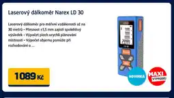 Datart Laserový dálkoměr Narex LD 30 nabídka