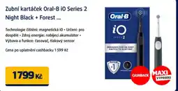 Datart Zubní kartáček Oral-B i0 Series 2 Night Black + Forest nabídka