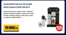 Datart Automatický kávovar De'Longhi Eletta Explore ECAM 450.65.G nabídka
