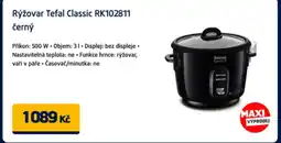 Datart Rýžovar Tefal Classic RK102811 černý nabídka