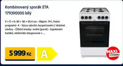 Datart Kombinovaný sporák ETA 179390000 bílý nabídka