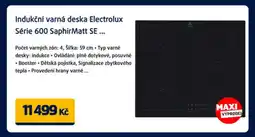 Datart Indukční varná deska Electrolux Série 600 SaphirMatt SE nabídka