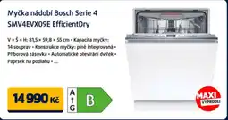 Datart Myčka nádobí Bosch Serie 4 SMV4EVX09E EfficientDry nabídka