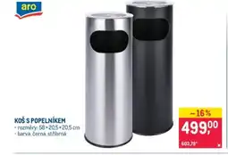 Makro Koš s popelníkem nabídka