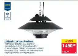 Makro Závěsný elektrický ohřívač nabídka