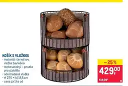 Makro Košík s vložkou nabídka
