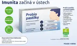 Benu Probio pastilky s příchutí jablka nabídka