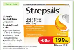 Dr. Max Strepsils Med a Citron nabídka