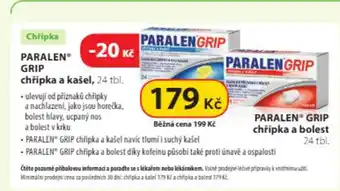 Dr. Max PARALEN Grip chřipka a kašel nabídka