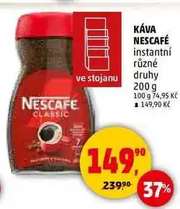 Penny Market KÁVA NESCAFÉ instantní nabídka