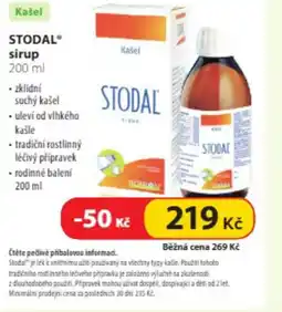 Dr. Max STODAL sirup nabídka