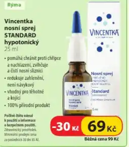 Dr. Max Vincentka nosní sprej Standard hypotonický nabídka
