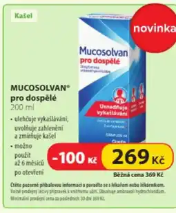 Dr. Max MUCOSOLVAN pro dospělé nabídka