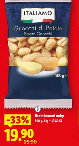 Lidl Bramborové noky nabídka