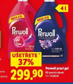 Lidl Perwoll prací gel nabídka
