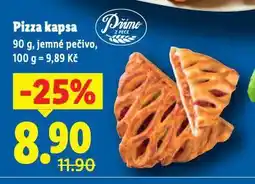 Lidl Pizza kapsa nabídka